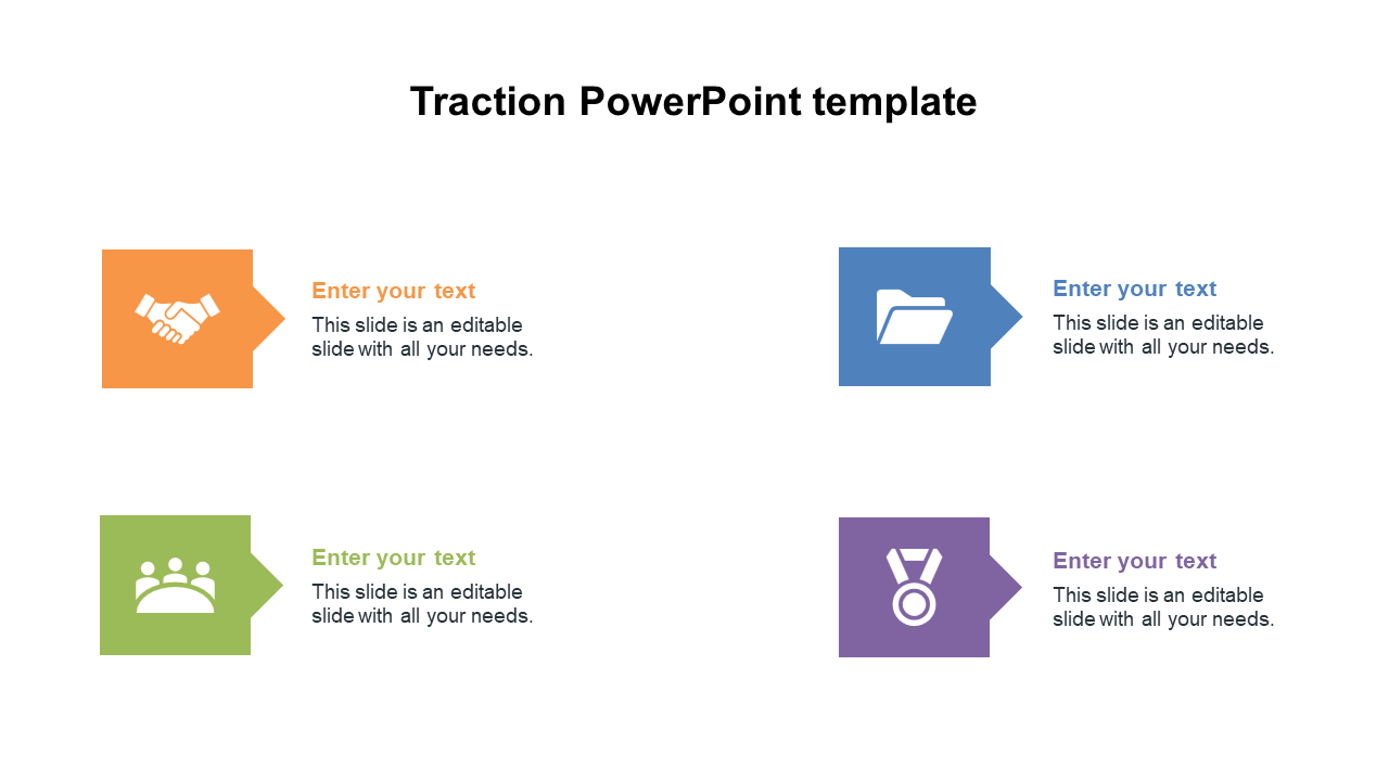 Traction PowerPoint Template PPT Presentation